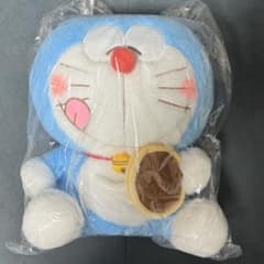 ドラえもん 赤いほっぺ L ぬいぐるみ どら焼き大好き ver.