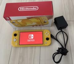 Nintendo Switch Lite イエロー 本体⭐︎ACアダプター付 - メルカリ