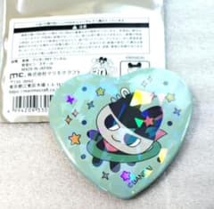 たまごっち　トレーディング　ハート型缶バッジ　　大たまごっち展 30周年 大たまごっち展 トレーディングハート型缶バッジ 【くろまめっち