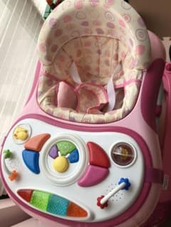 西松屋ベビーウォーカー　歩行器　ピンクのサムネイル