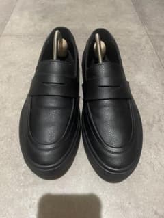 無印良品　紳士　疲れにくい　革の端材を再利用した　ローファーのサムネイル