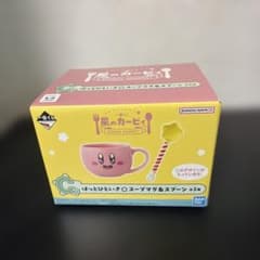 이치 반 복권 별의 커비 C 상 수프 머그 & 숟가락