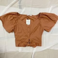 トップス ブラウス クロップド丈のサムネイル