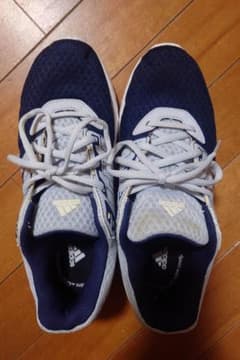 adidas ランニングシューズ ネイビー/グレーのサムネイル