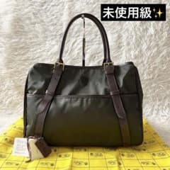 未使用級✨Felisi フェリージ　01-67 トートバッグ　ナイロン　カーキ 未使用級✨Felisi フェリージ 01-67 トートバッグ ナイロン カーキ