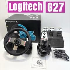 Logicool G27 レーシングホイール ハンコン 3ペダル シフター 箱付