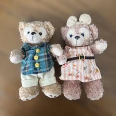 ダッフィー シェリーメイ ぬいぐるみバッジ セット - メルカリ