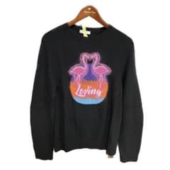超美品】Valentino ニット フラミンゴ ウール カシミヤ - メルカリ