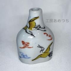 工房あめつち 一輪挿し 鶴 新品未使用 花器 - メルカリ