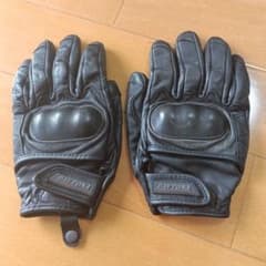 DAYTONA LEATHERS バイク用 ゴートレザー ブラック Lサイズのサムネイル