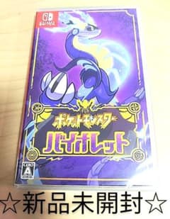 【新品】Nintendo Switch  ポケットモンスター バイオレット 任天のサムネイル