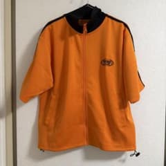 Refurbishハーフスリーブポンチトラックジャケット