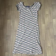 Burberryダイヤモンドパターン 半袖ワンピース Burberryダイヤモンドパターン 半袖ワンピース - メルカリ