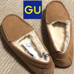 【新品】GU ボアモカシンシューズ Sのサムネイル