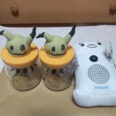 미미큐 피규어 부착 용기 2개 세트