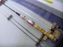 ★(984)手作り（布袋竹）カセ・筏竿(150cm)【肘当て付き】太田工房★ ☆(984)手作り（布袋竹）カセ・筏竿(150cm)【肘当て付き】太田