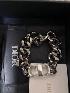 Dior シルバー CDアイコンチェーンブレスレットのサムネイル