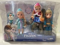 Disney アナと雪の女王　ミニドールデラックスセット　アナ雪　ディズニーのサムネイル