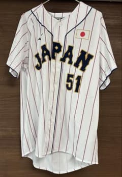 小園海斗 刺繍 WBC レプリカユニフォーム ホーム 侍ジャパン51 Lサイズ