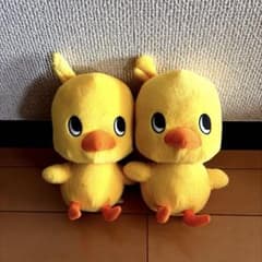 チキンラーメンキャラクターぬいぐるみ2体のサムネイル