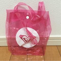 ROXY ビニール素材のミニバッグ。ほぼ新品！のサムネイル