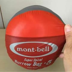 モンベル寝袋のサムネイル