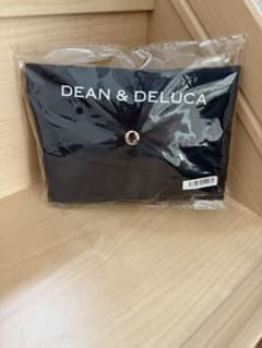 【新品未使用】DEAN & DELUCA 折りたたみエコバッグ ネイビーのサムネイル