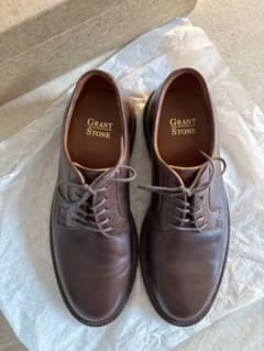 [一回のみ使用] Grant Stone クロムエクセルプレーントゥUS7.5 一回のみ使用] Grant Stone クロムエクセルプレーントゥUS7.5 - メルカリ