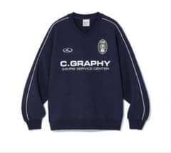 C.GRAPHY ネイビー セットアップのサムネイル