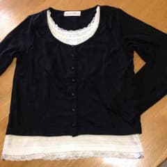 重ね着風カットソーのサムネイル
