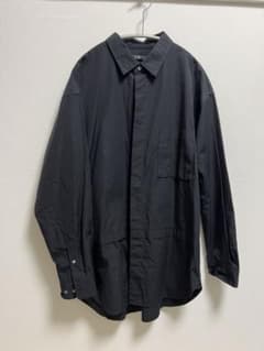 UNIQLO ユニクロ +J オーバーサイズシャツ 比翼 スーピマコットン Mのサムネイル