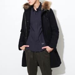 Iroquois15-16aw モッズコートNVYのサムネイル