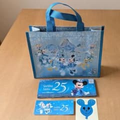 東京ディズニーシー 25周年 トートバッグ&シール - メルカリ