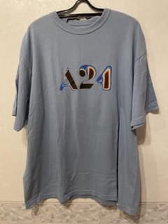 A24×BEAMS T ライトブルー Lのサムネイル