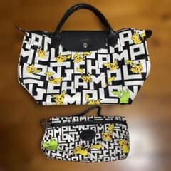 월말 한정 가격 인하! LONGCHAMP x 포켓몬 피카츄 핸드백 세트