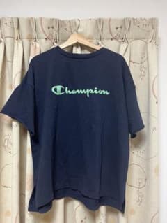 Champion ネイビー Tシャツ Lサイズのサムネイル