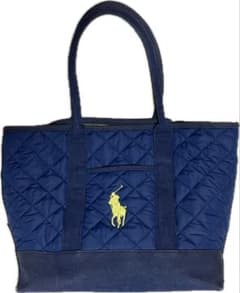 Ralph Lauren マザーズバッグ　キルティングバッグ　トートバッグ ラルフローレン マザーズバッグ キルティング - メルカリ
