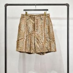 美品 el conductorH コンダクター レオパードハーフパンツ - メルカリ