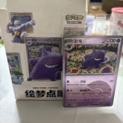 ポケカ海外限定 正規品 ポケモンカード&フィギュア ゲンガー 絵夢点睛