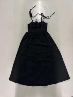 SHEIN ブラック キャミワンピース Mサイズのサムネイル