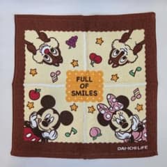 ディズニー チップとデール ミッキー ミニー タオル 第一生命 未使用 35cmのサムネイル