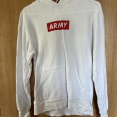 ARMYパーカー　ホワイトのサムネイル