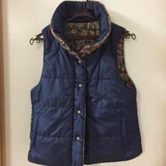 みかんとりんご様専用☆値下げ‼︎リバーシブルベストのサムネイル