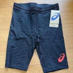 新品未使用品ASICS MMS SPEED MIDDLE TIGHT 赤ロゴのサムネイル