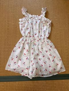 kate spade チェリー柄 ノースリーブキュロット 140cmのサムネイル