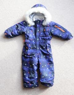 星柄 防寒ジャンプスーツ 90cm 雪遊び 保育園などに - メルカリ