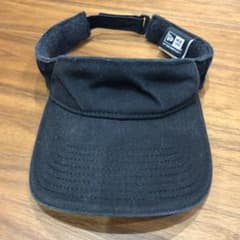 サンバイザー　黒　青のサムネイル