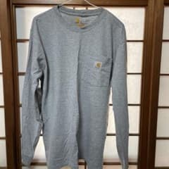 Carhartt 長袖カットソー Sサイズ グレーのサムネイル