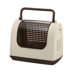 ペット用キャリーバッグ ラタン調のサムネイル