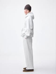 GU　ヘビーウェイト　スウェット　パンツ ワイドストレートのサムネイル